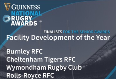 Facility of the year Guinness National Rugby Awards