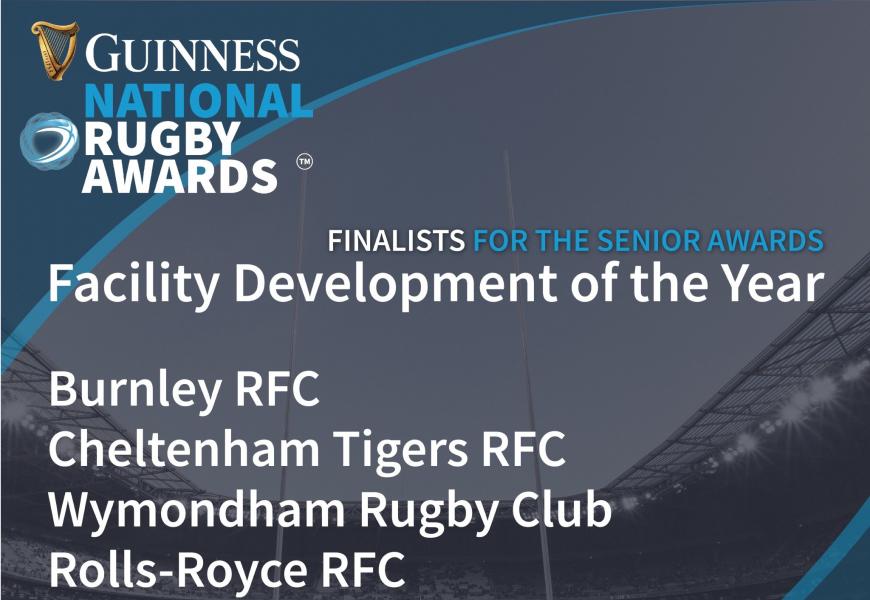 Facility of the year Guinness National Rugby Awards